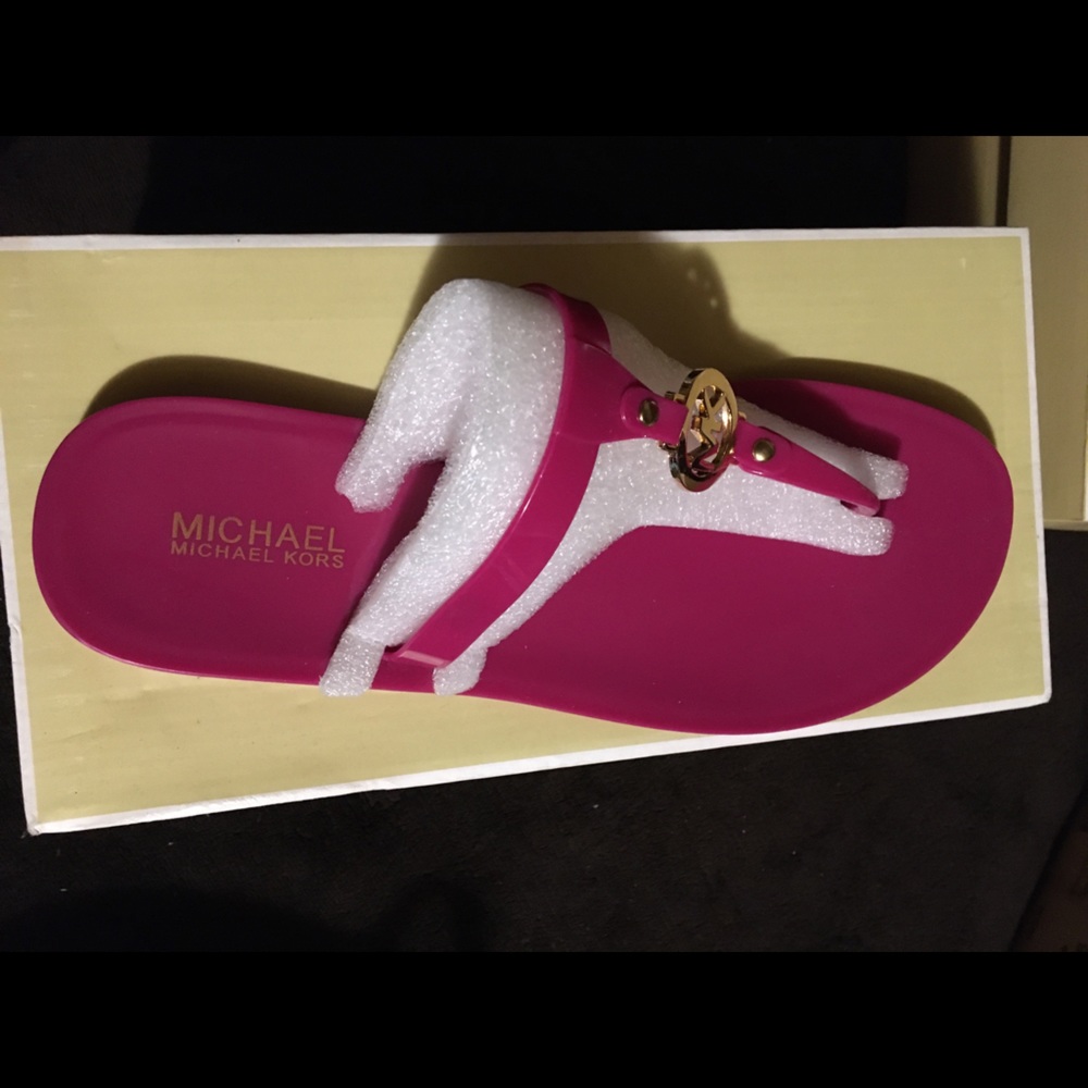 Mint condition slip on jelly sandal worn twice